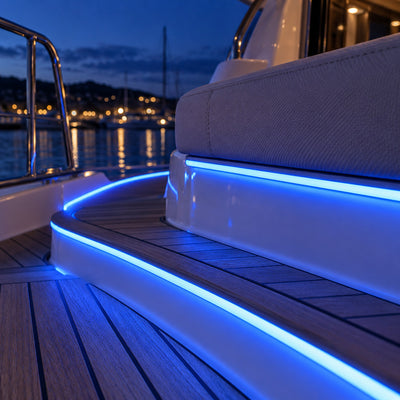 Neon Light flexible LED strip 24V blue 12W