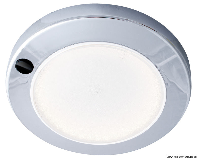 BATSYSTEM Saturn HD LED ceiling light chromed - foto originale Osculati Srl