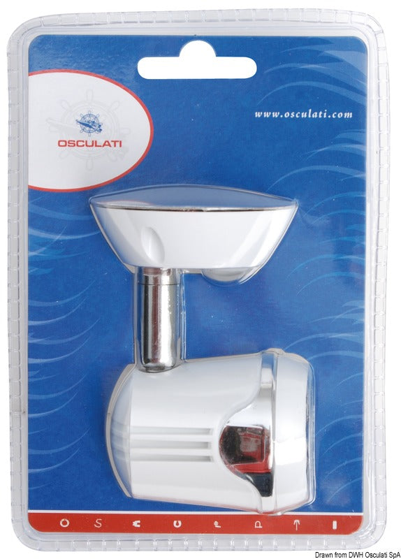 Articulated HI-POWER LED white spotlight 12/24 V - foto originale Osculati Srl