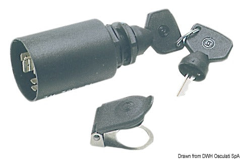 Watertight ignition key - foto originale Osculati Srl