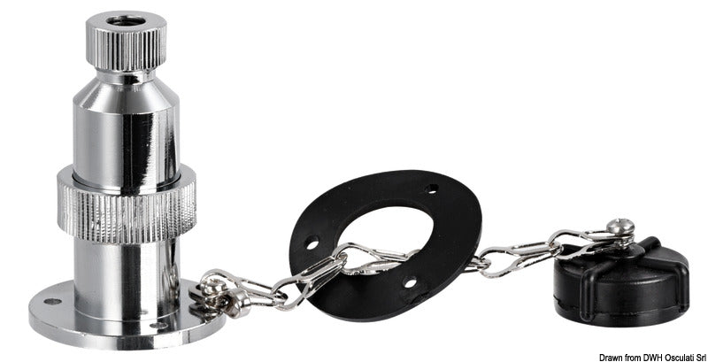 Watertight plug 4-pole 20 A - foto originale Osculati Srl