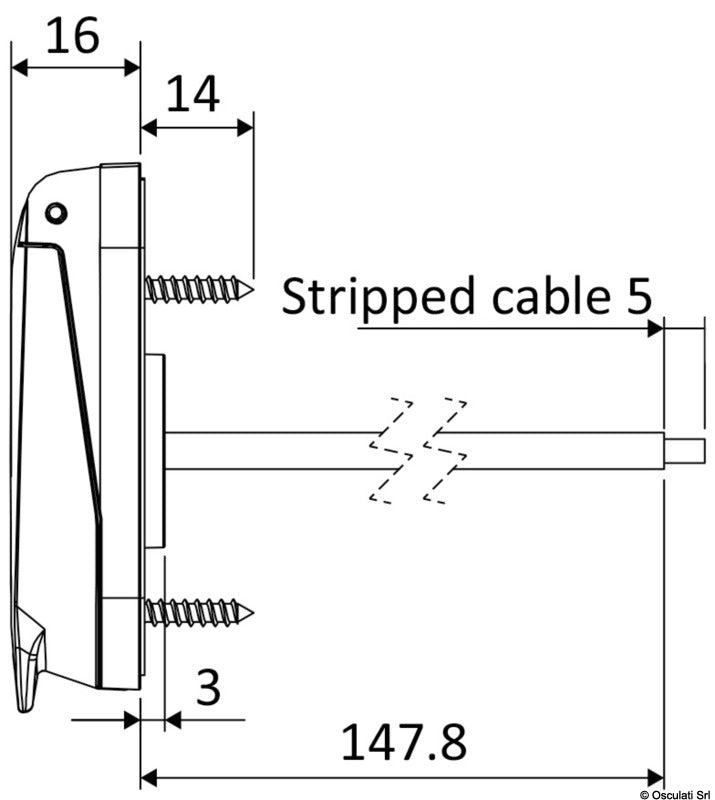 Scanstrut VENTURA TV/SAT connector - foto originale Osculati Srl
