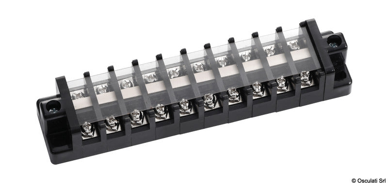 Electrical cable terminal for 10 terminals 30 A - foto originale Osculati Srl