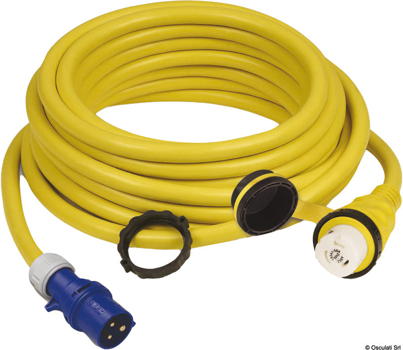 Marinco 32A 230V Cordset 15m with European Plug - foto originale Osculati Srl