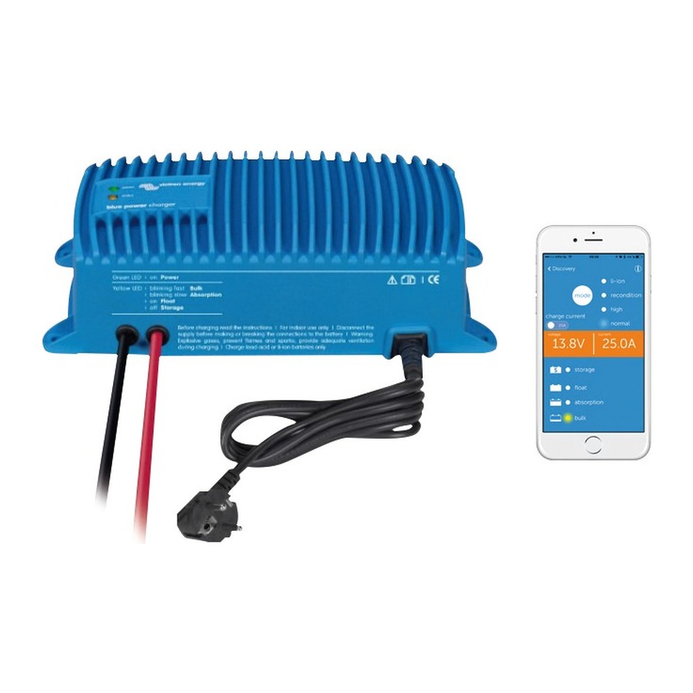 Victron Energy Blue Smart IP67 Charger 24/12(1) 230V CEE 7/7 - foto originale Osculati Srl
