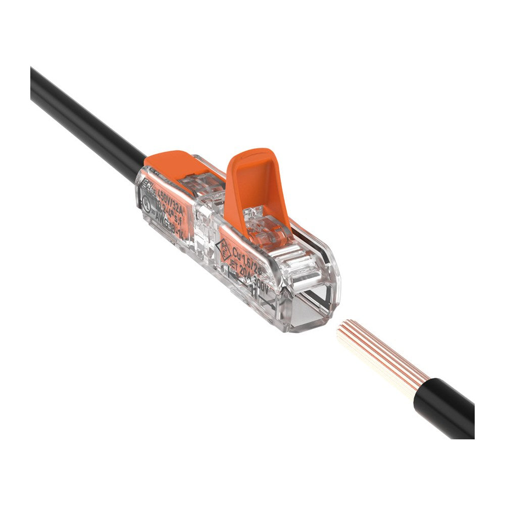 WAGO 4-mm2 in-line joining connector (pack of 60) - foto originale Osculati Srl