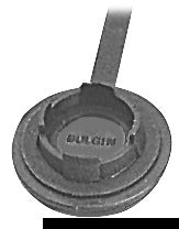 Bulgin 9-pole built-in socket, female contacts - foto originale Osculati Srl