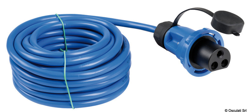 Cruiser plug + 15-m cable 16 A - foto originale Osculati Srl