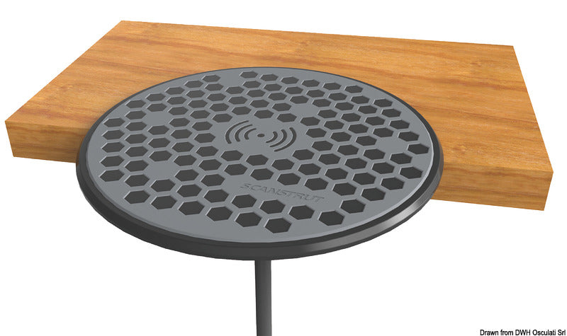 Scanstrut ROKK Surface watertight wireless charger 10W - foto originale Osculati Srl