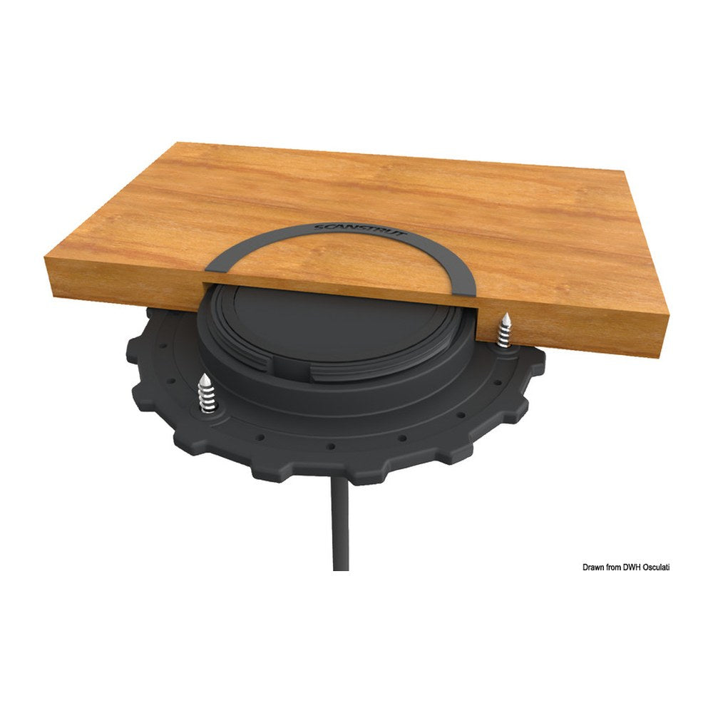 Scanstrut ROKK Hidden watertight wireless charger 10W - foto originale Osculati Srl