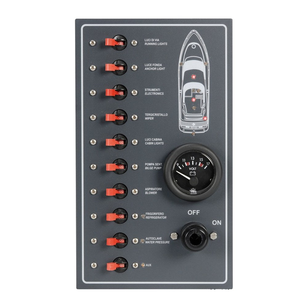 10-magnetothermal switch panel - foto originale Osculati Srl