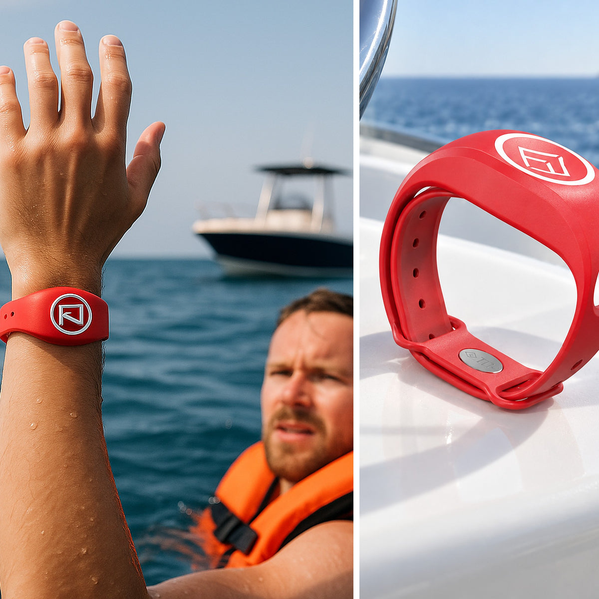 xBAND red silicone - in use