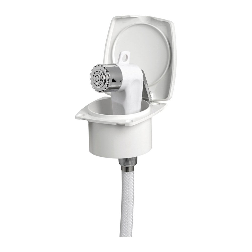 Boris shower white finish PVC hose 2.5 mm - foto originale Osculati Srl