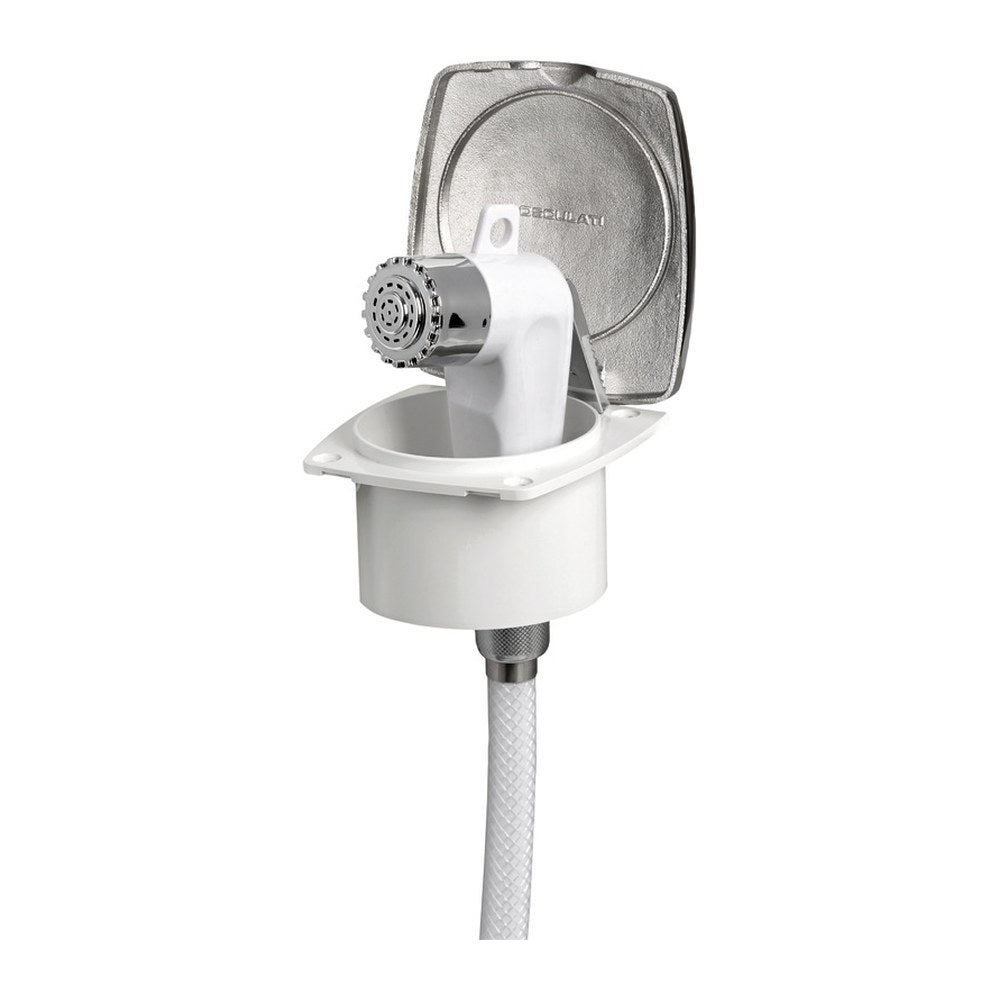 New Edge SS deck shower PVC hose 4 m - foto originale Osculati Srl