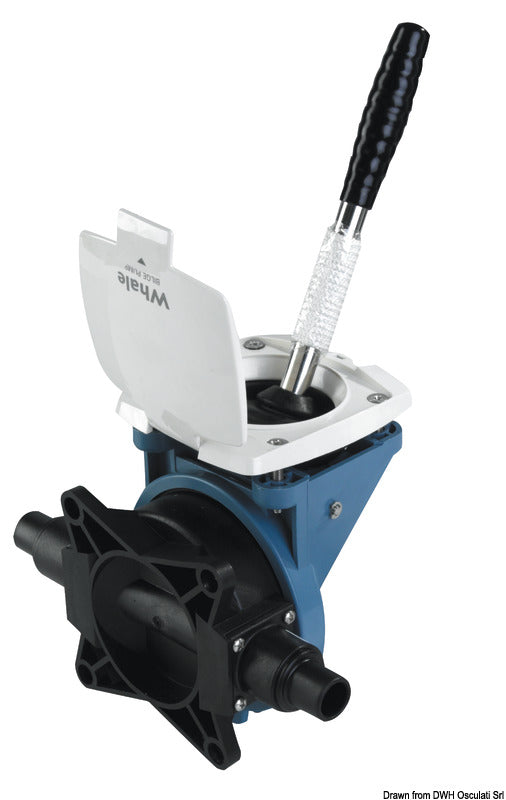Whale MKIII Gusher Urchin bilge pump + trapdoor - foto originale Osculati Srl