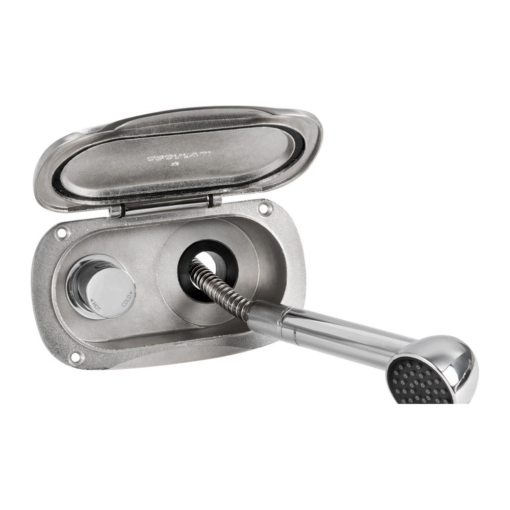 Elissa deck shower w/Keji mixer nylon hose 2.5m - foto originale Osculati Srl