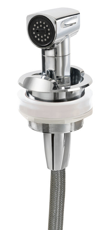 Saturn shower w/horizontal mixer chromed - foto originale Osculati Srl