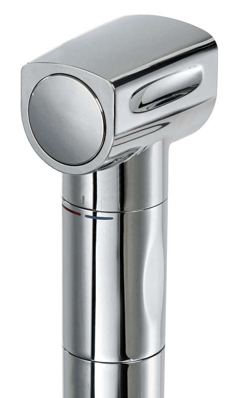 Saturn shower w/horizontal mixer white - foto originale Osculati Srl