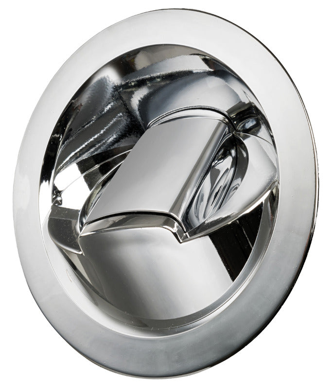 Saturn cold water shower vertical chromed base - foto originale Osculati Srl