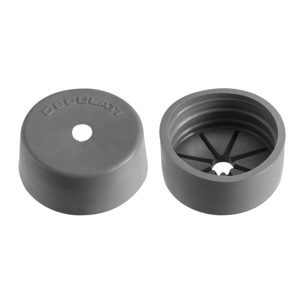 End cap for tubes 16.104.40 grey (pack of 10) - foto originale Osculati Srl