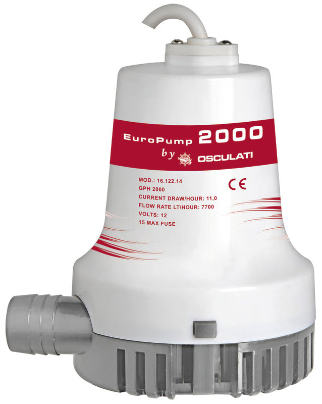 Europump II submersible bilge pump 2000 24 V - foto originale Osculati Srl