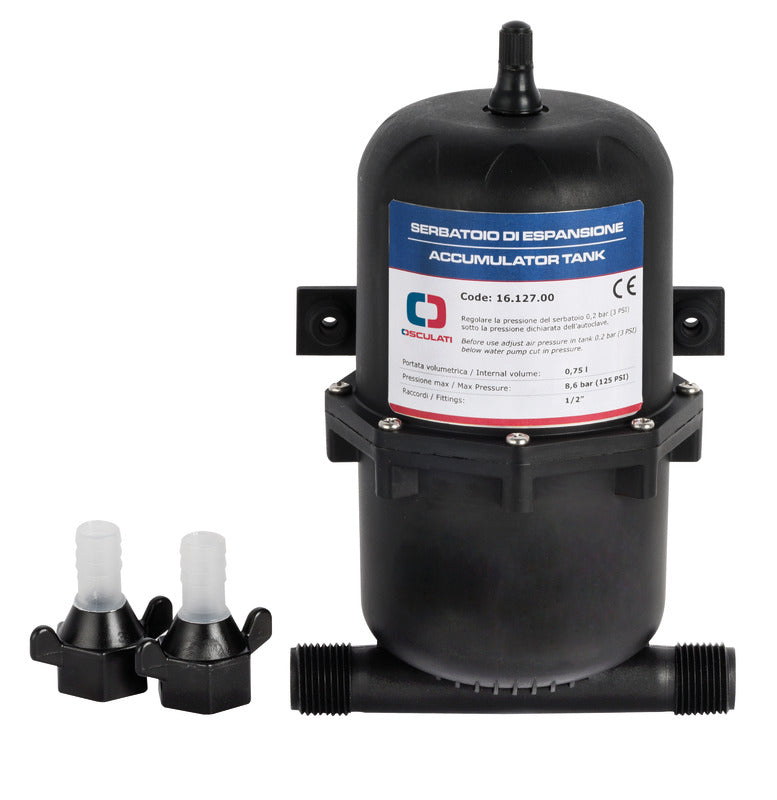 ABS accumulator tank 0.75 l - foto originale Osculati Srl
