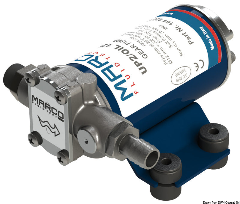 MARCO electric gear pump for oil change 12 V - foto originale Osculati Srl