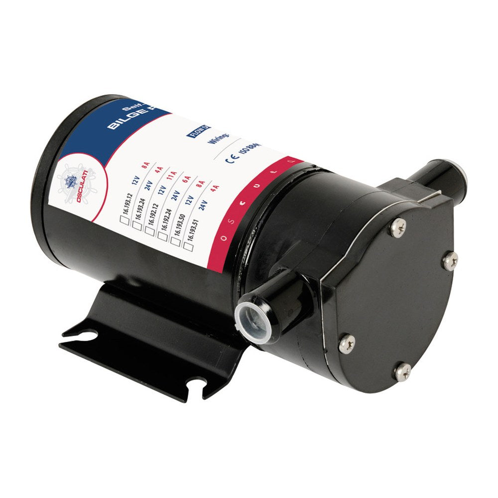 Self-priming bilge pump 12 V 7 A Version B - foto originale Osculati Srl