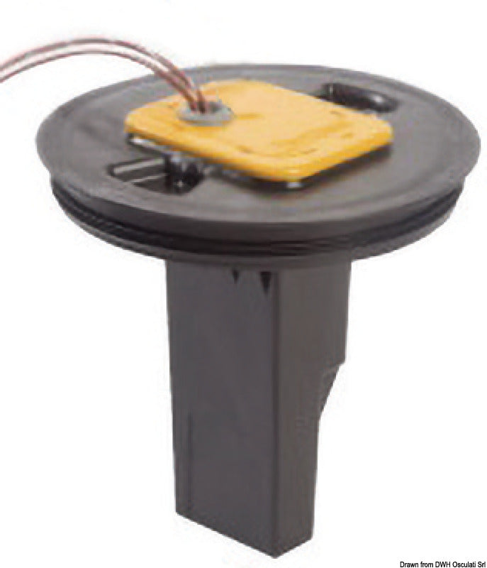 Whale Grey Waste Tank Lid & 1 Sensor - foto originale Osculati Srl