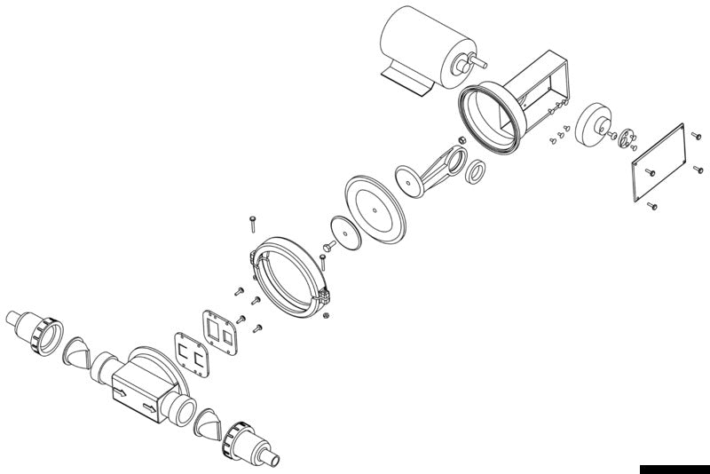 Grey water pump flow 22 l/m 12V - foto originale Osculati Srl