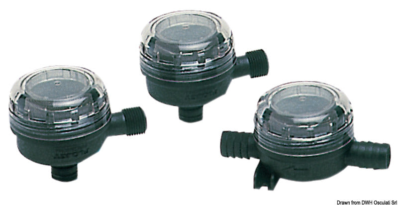 Flojet Floject water filter nozzle w. connector 19 mm - foto originale Osculati Srl
