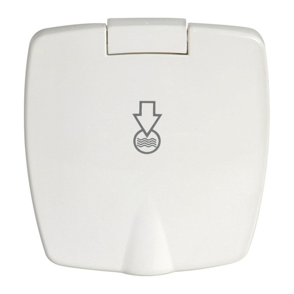 New Edge recess-fit water pressure reducer white - foto originale Osculati Srl