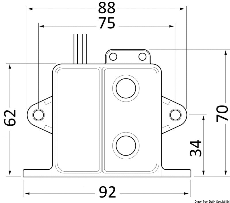 Whale automatic electronic switch 12/24 V blister - foto originale Osculati Srl