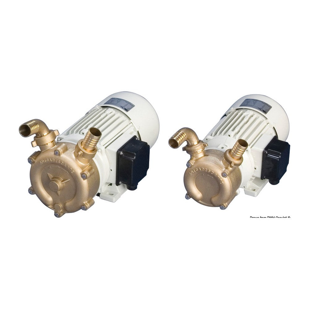 Professional bronze self-priming pump 75 l/min - foto originale Osculati Srl