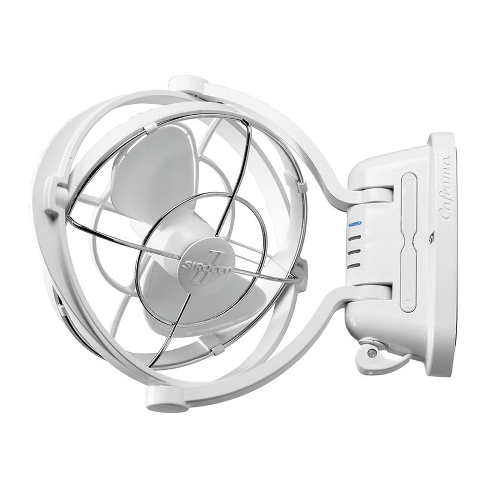 CAFRAMO Sirocco fan white 12/24 V - foto originale Osculati Srl