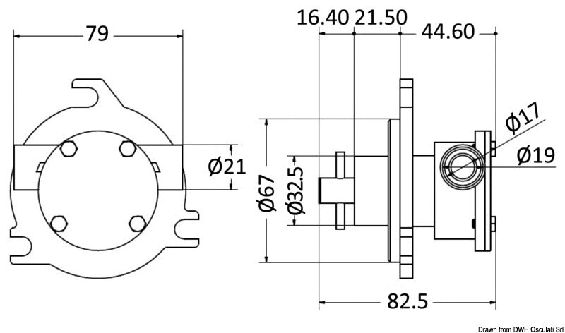 NAUCO ST914 type pump - foto originale Osculati Srl