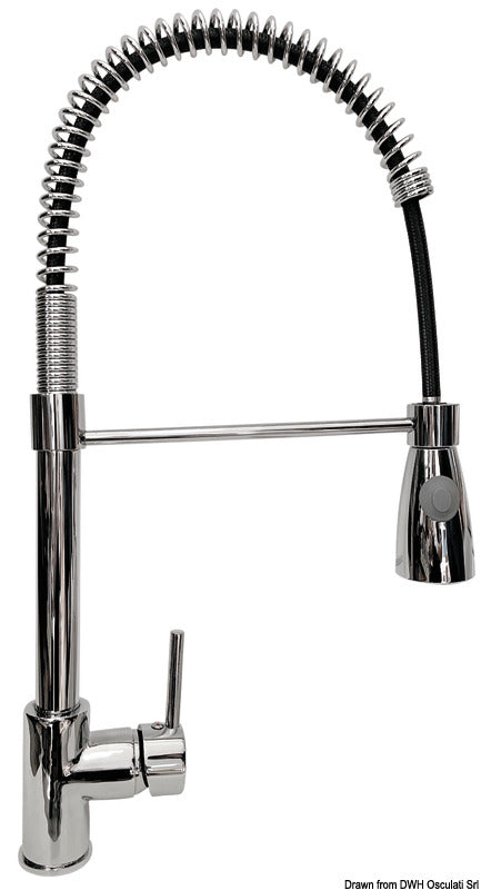 Jessy kitchen tap w/spray nozzle - foto originale Osculati Srl