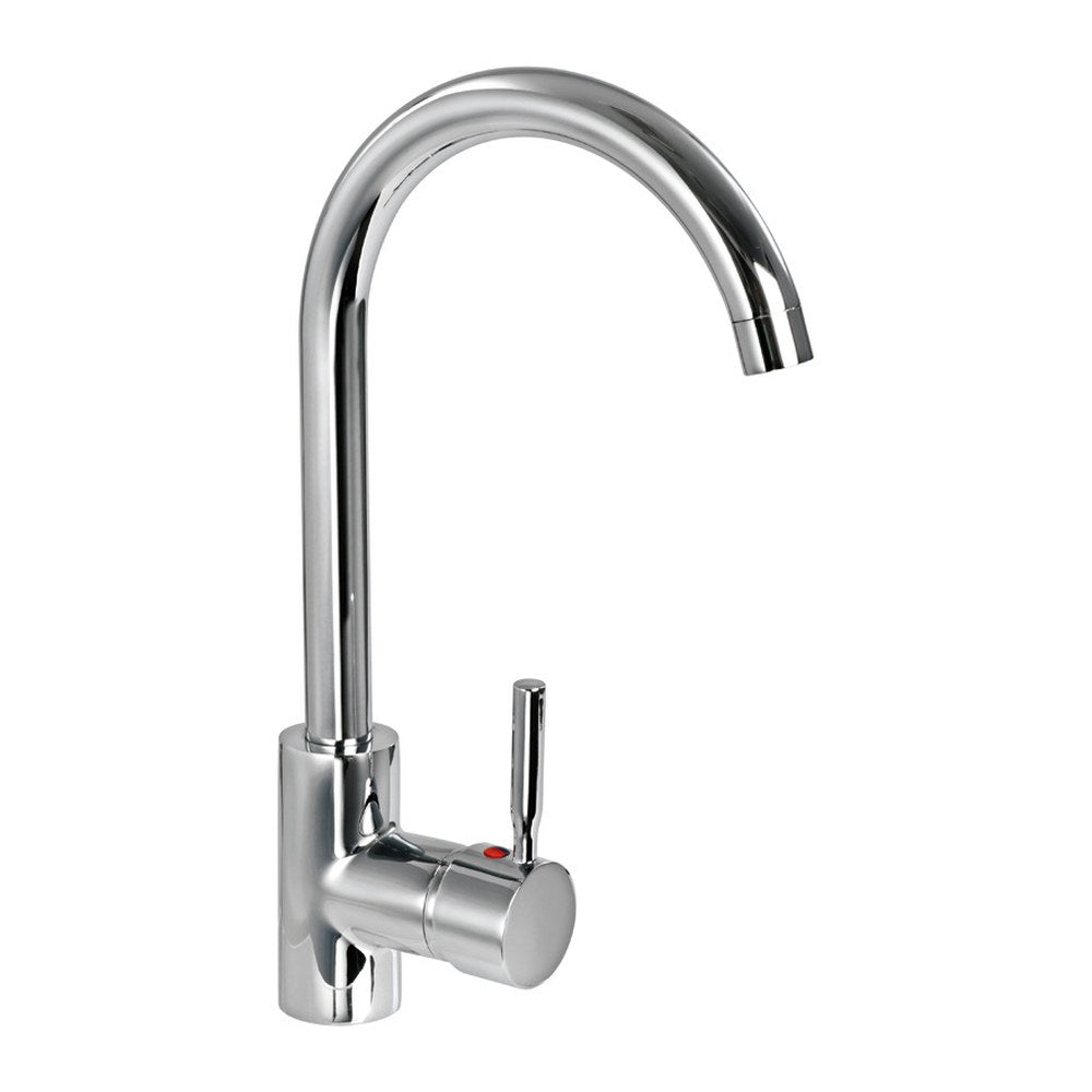Diana kitchen sink mixer chromed brass - foto originale Osculati Srl