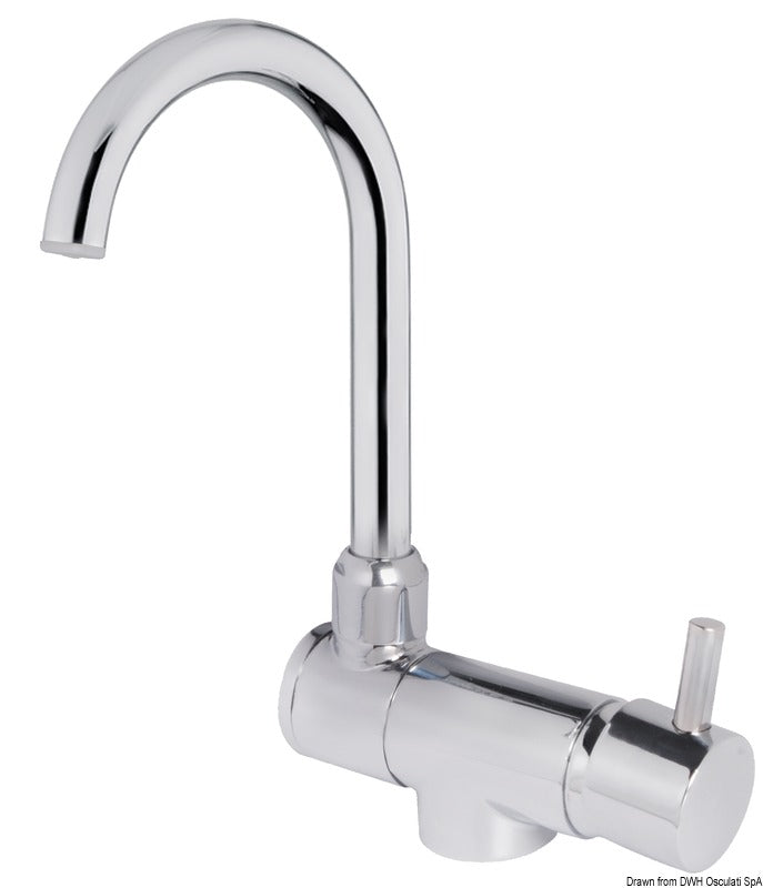 Slim hot/cold water mixer - foto originale Osculati Srl