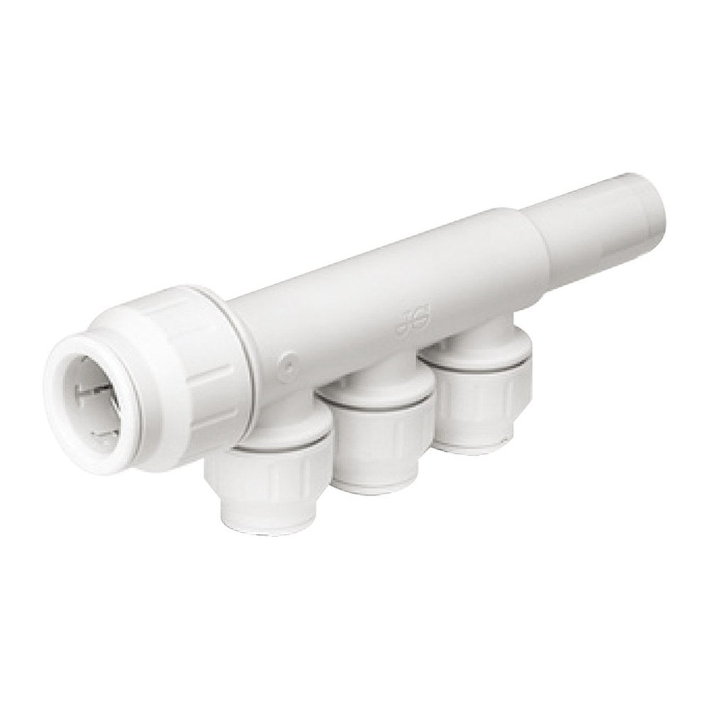 John Guest Speedfit manifold w/3 derivations 22 mm - foto originale Osculati Srl