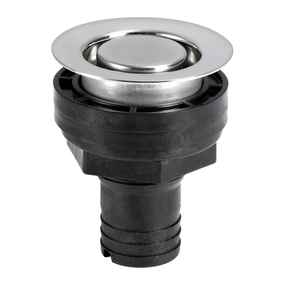 Flush cockpit drain w/AISI 316 head - foto originale Osculati Srl