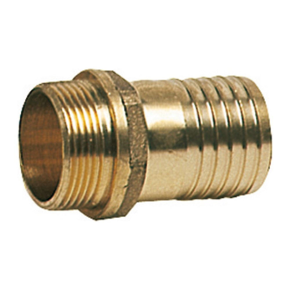 Cast brass male hose adaptor 3" x 76 mm - foto originale Osculati Srl