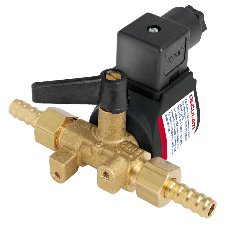 Electro-valve f. fuel distribution 12 V - foto originale Osculati Srl