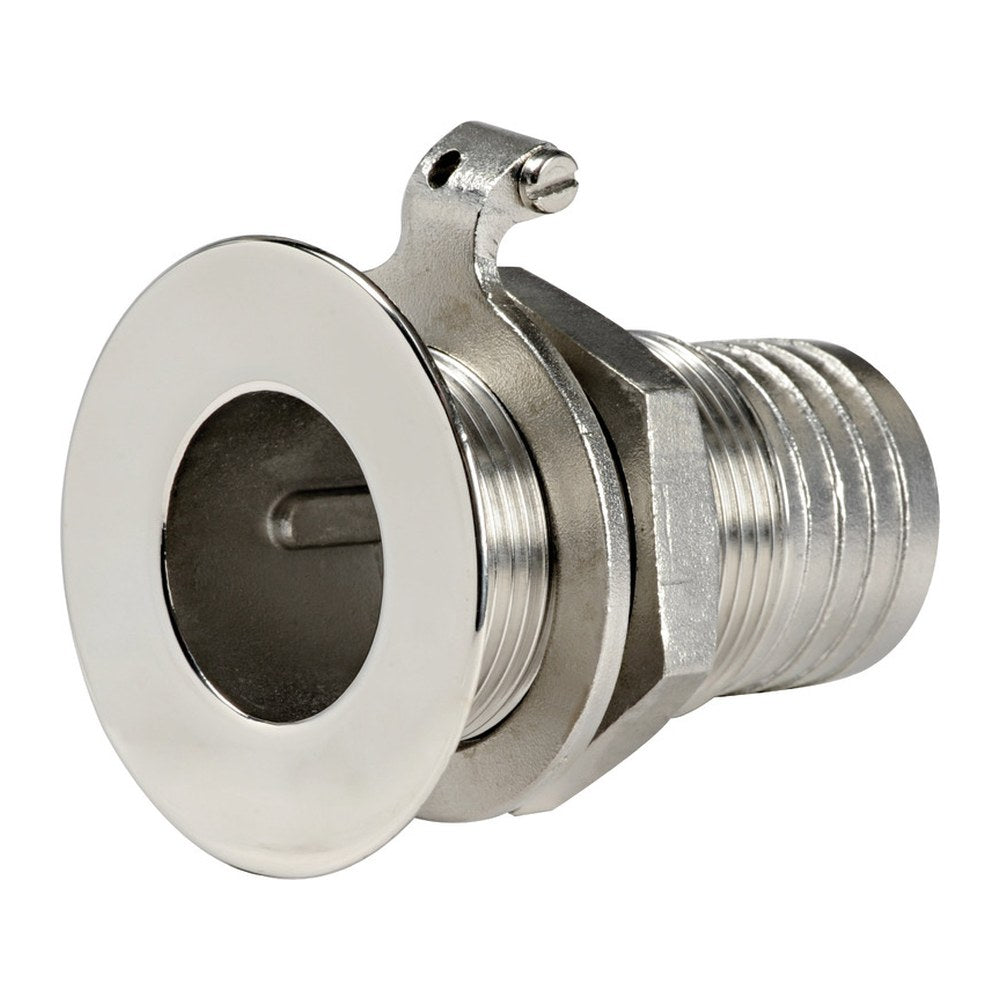 Flush skin fitting AISI 316 1"1/2 x 44 mm - foto originale Osculati Srl