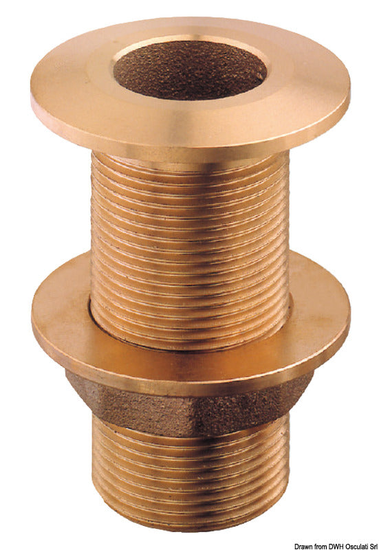GUIDI bronze skin fitting 1" - foto originale Osculati Srl