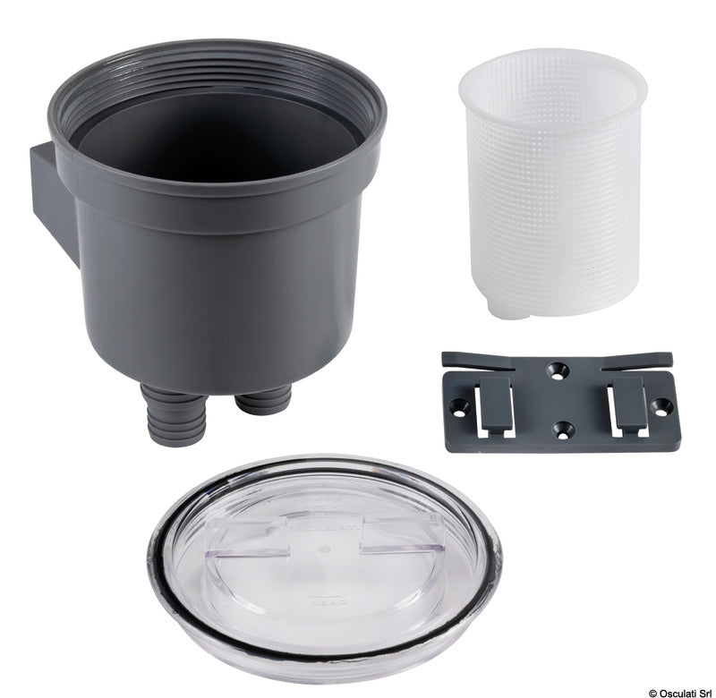 Filtro acqua motore Aquanet XL cestello in plastica - foto originale Osculati Srl