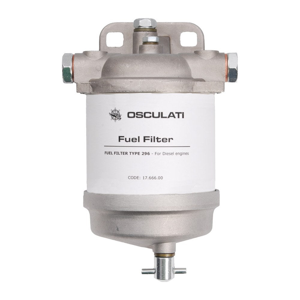 Diesel filter CAV 296 w/water drain - foto originale Osculati Srl