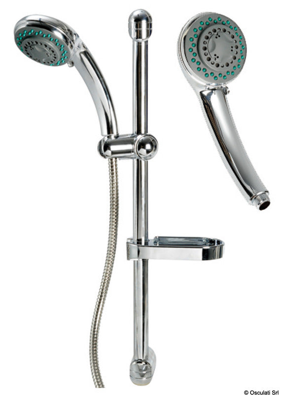 Wash shower rail 150 cm chromed - foto originale Osculati Srl