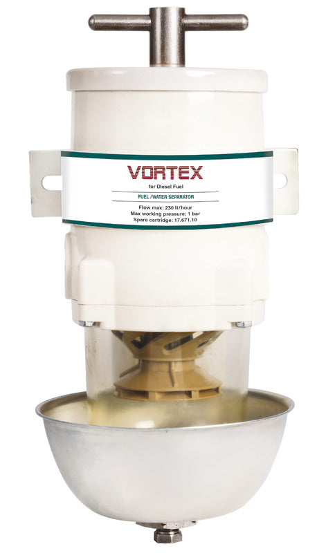 Gertech Vortex diesel oil filter - foto originale Osculati Srl