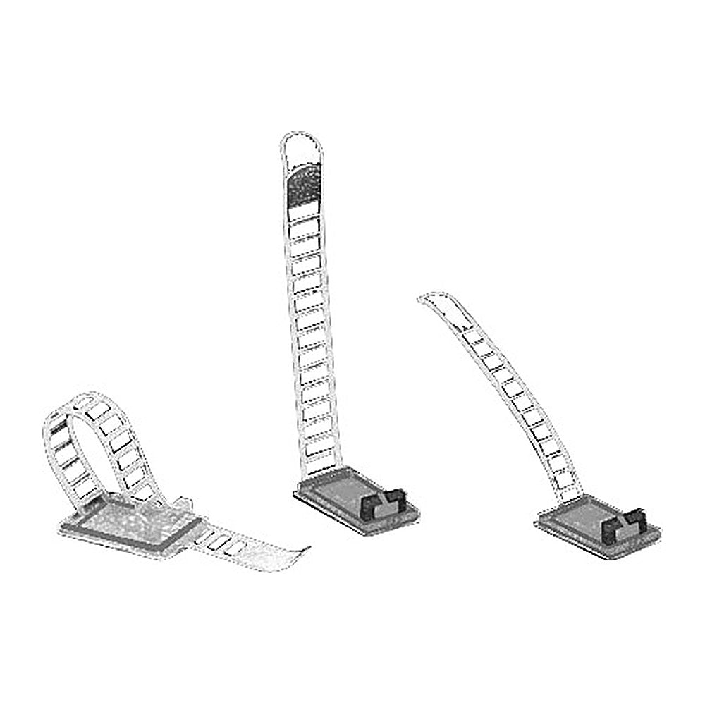 Adjustable cable clamp w/ screw max 17 mm (pack of 100) - foto originale Osculati Srl